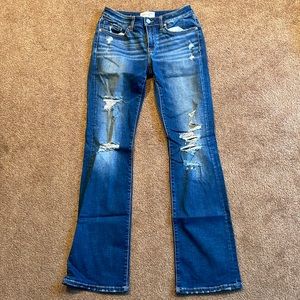 BKE Stella Bootcut Jeans- size 29 x 35 1/2 - Distressed